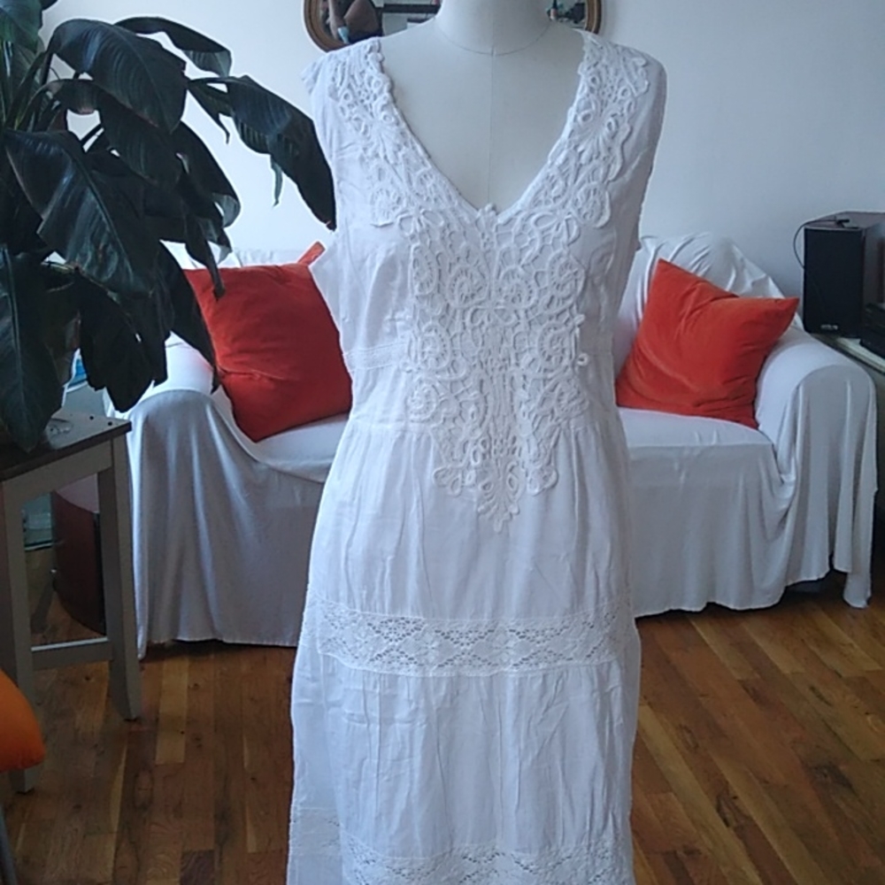 White Magic lace Dress